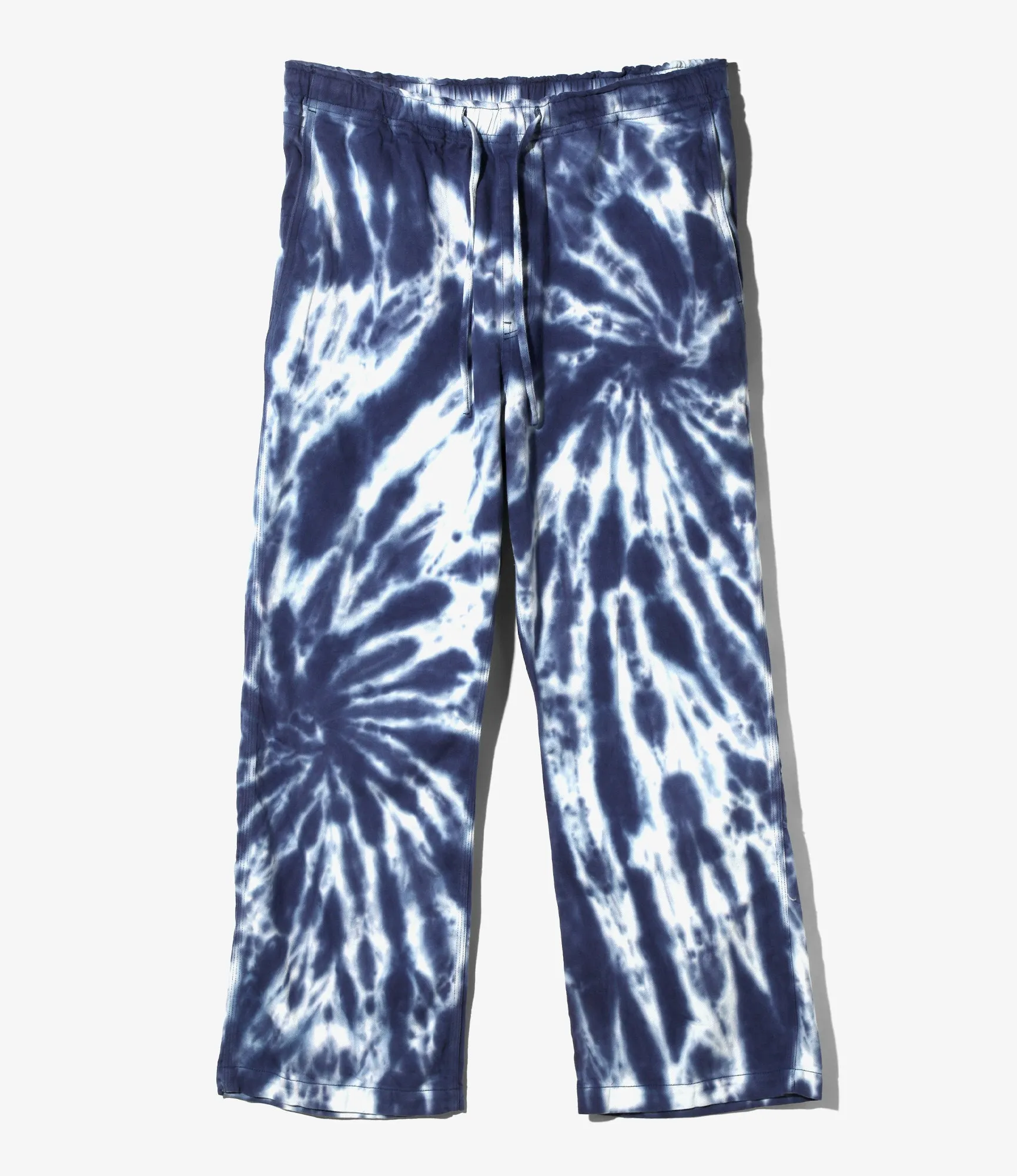 String Work Pant – 8oz Denim / Tie Dye – Navy