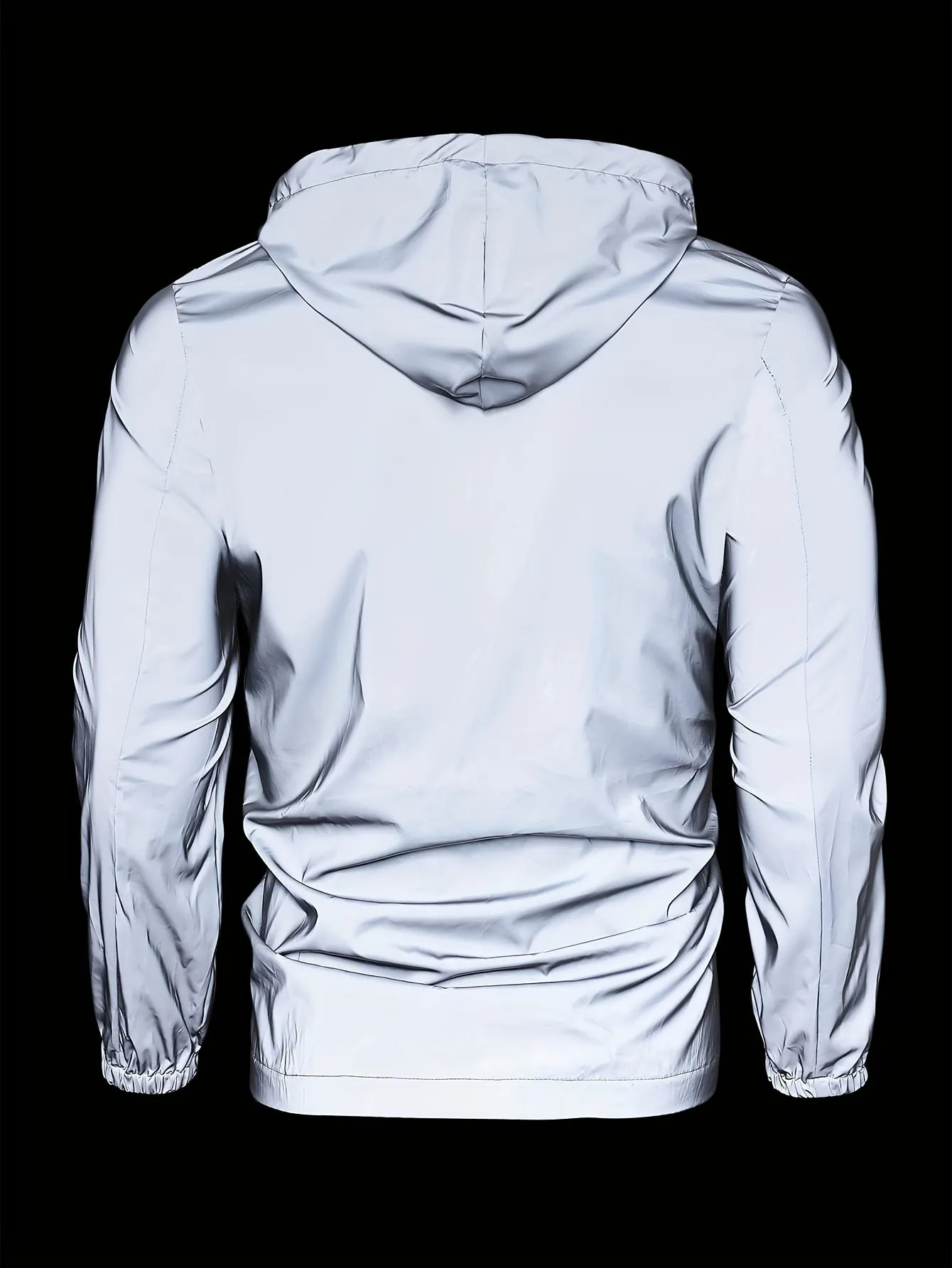 Stylish Zip Up Hooded Jacket for Mens Running  Fitness