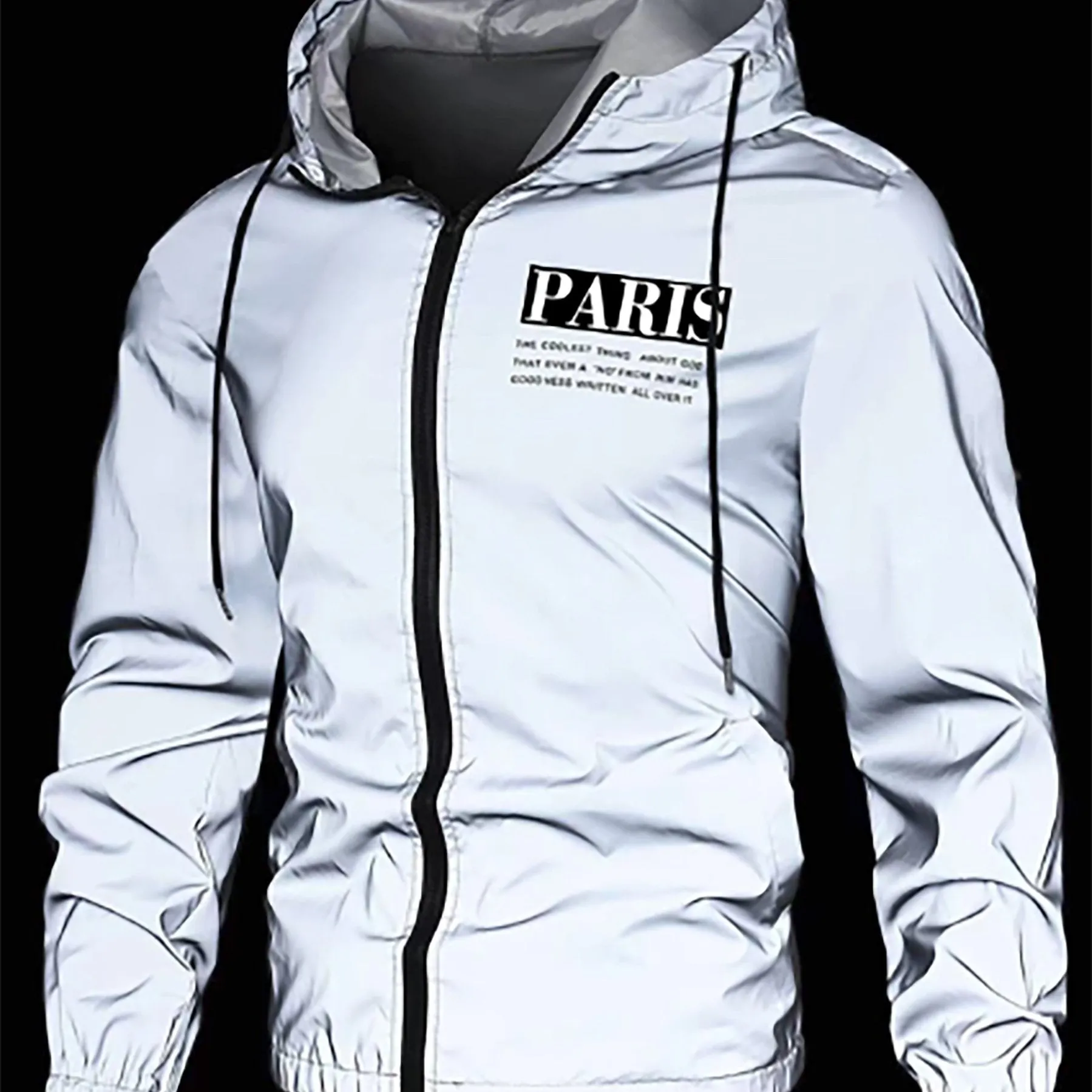 Stylish Zip Up Hooded Jacket for Mens Running  Fitness