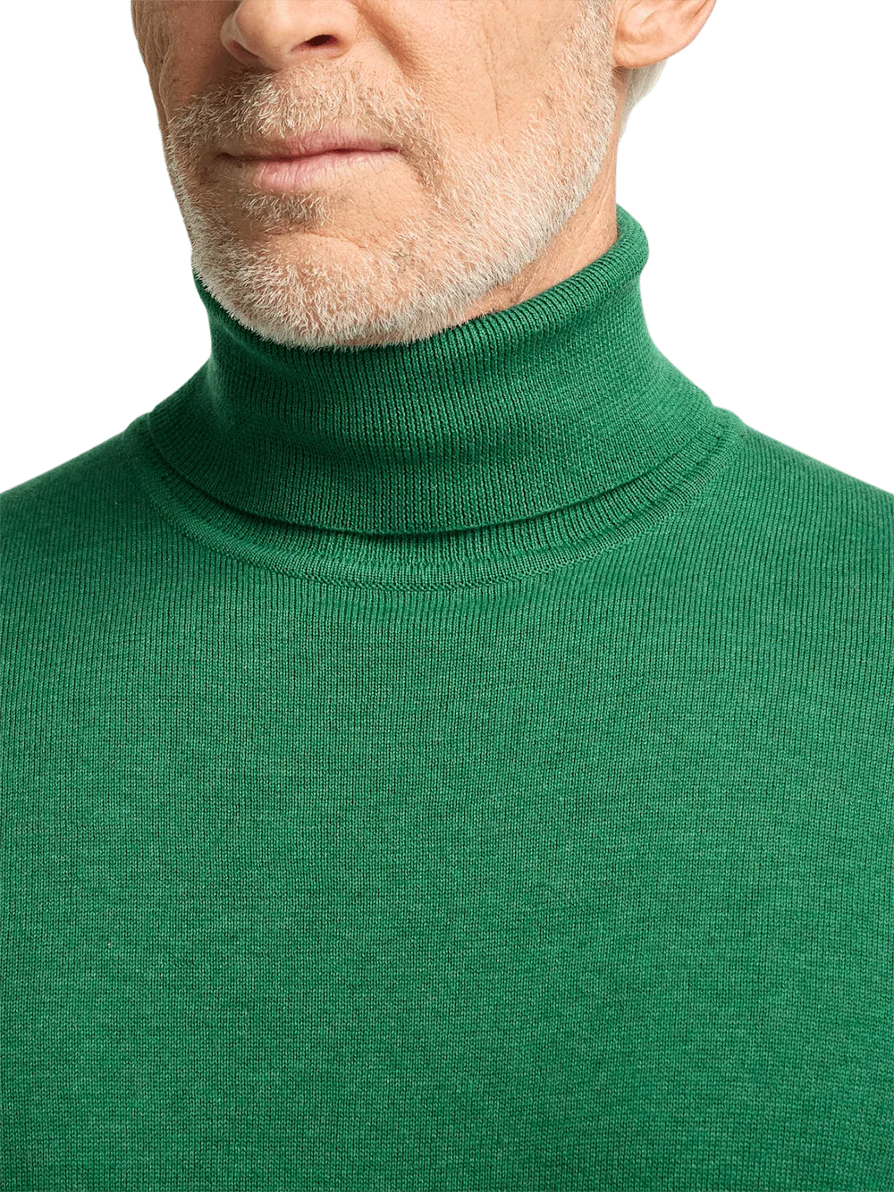 Supima Cotton Turtleneck - Green