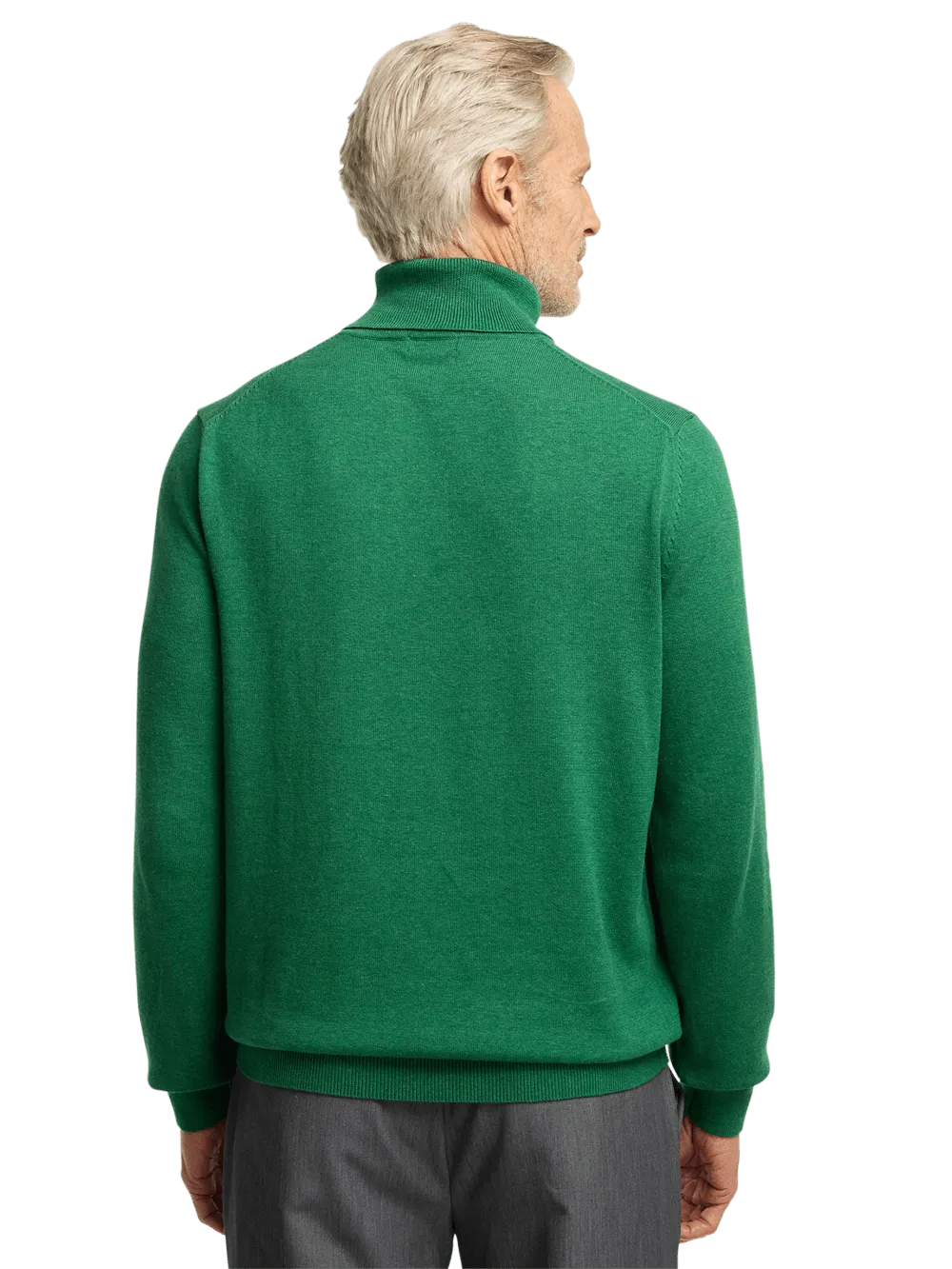 Supima Cotton Turtleneck - Green