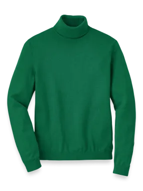 Supima Cotton Turtleneck - Green