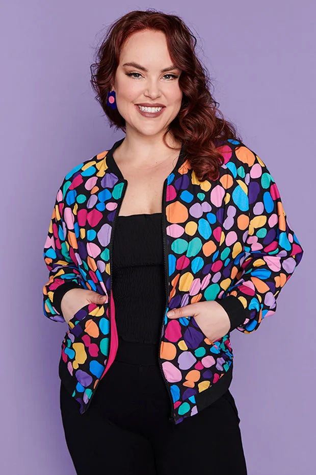 Sutton Rainbow Pebble Spots Jacket