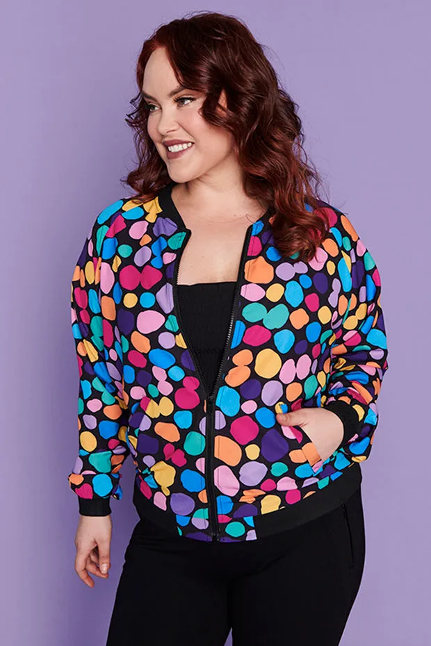 Sutton Rainbow Pebble Spots Jacket