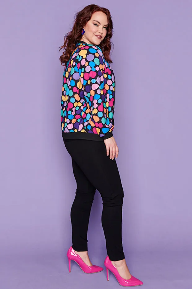 Sutton Rainbow Pebble Spots Jacket