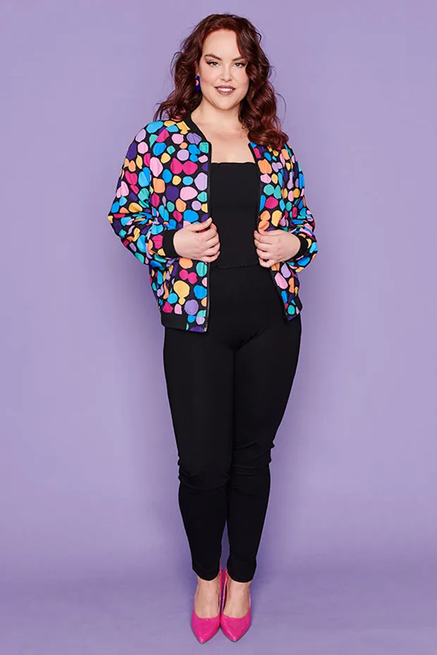 Sutton Rainbow Pebble Spots Jacket