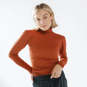 Tessa Long Sleeve, Rust