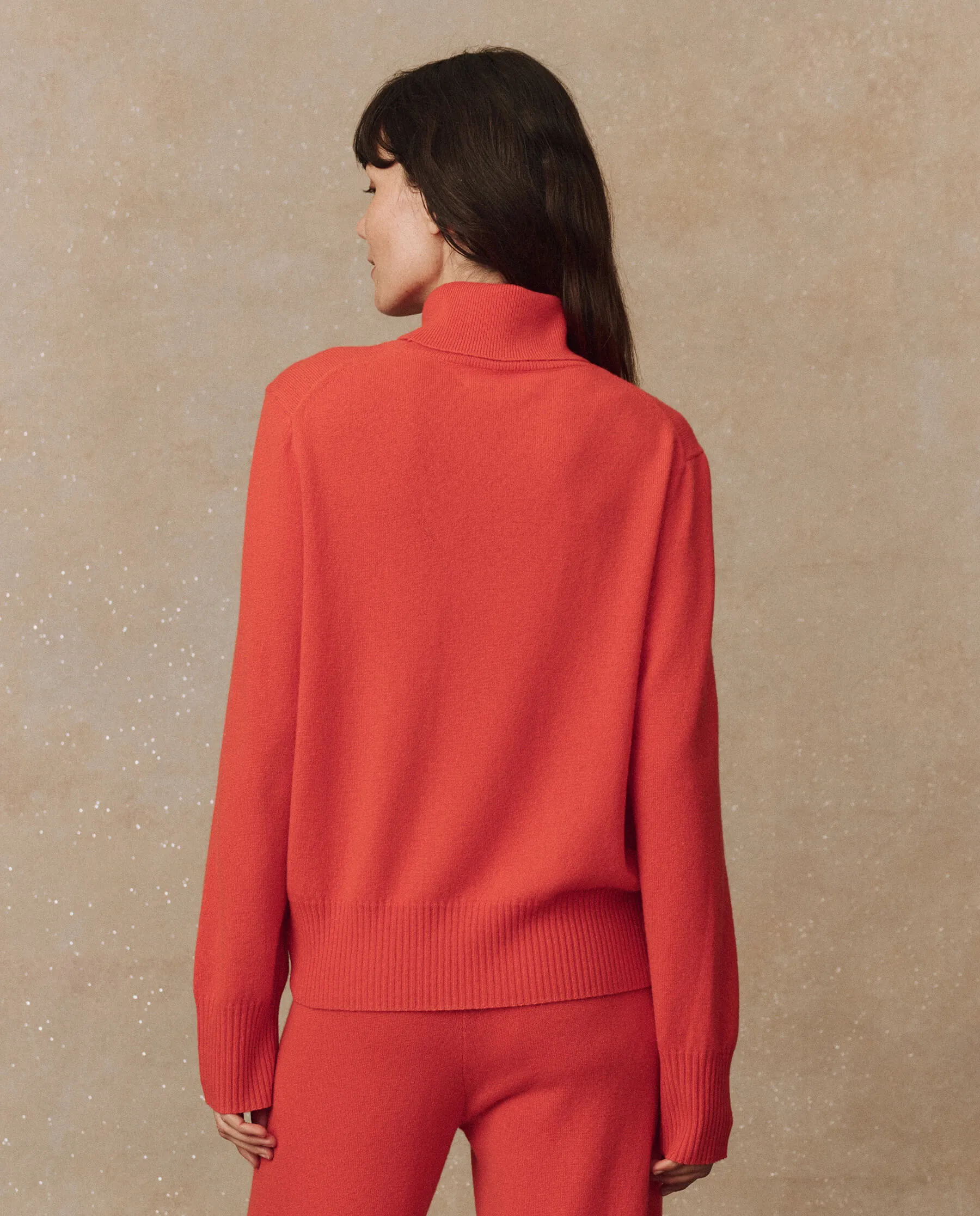 The Cashmere Turtleneck Sweater. -- Ember