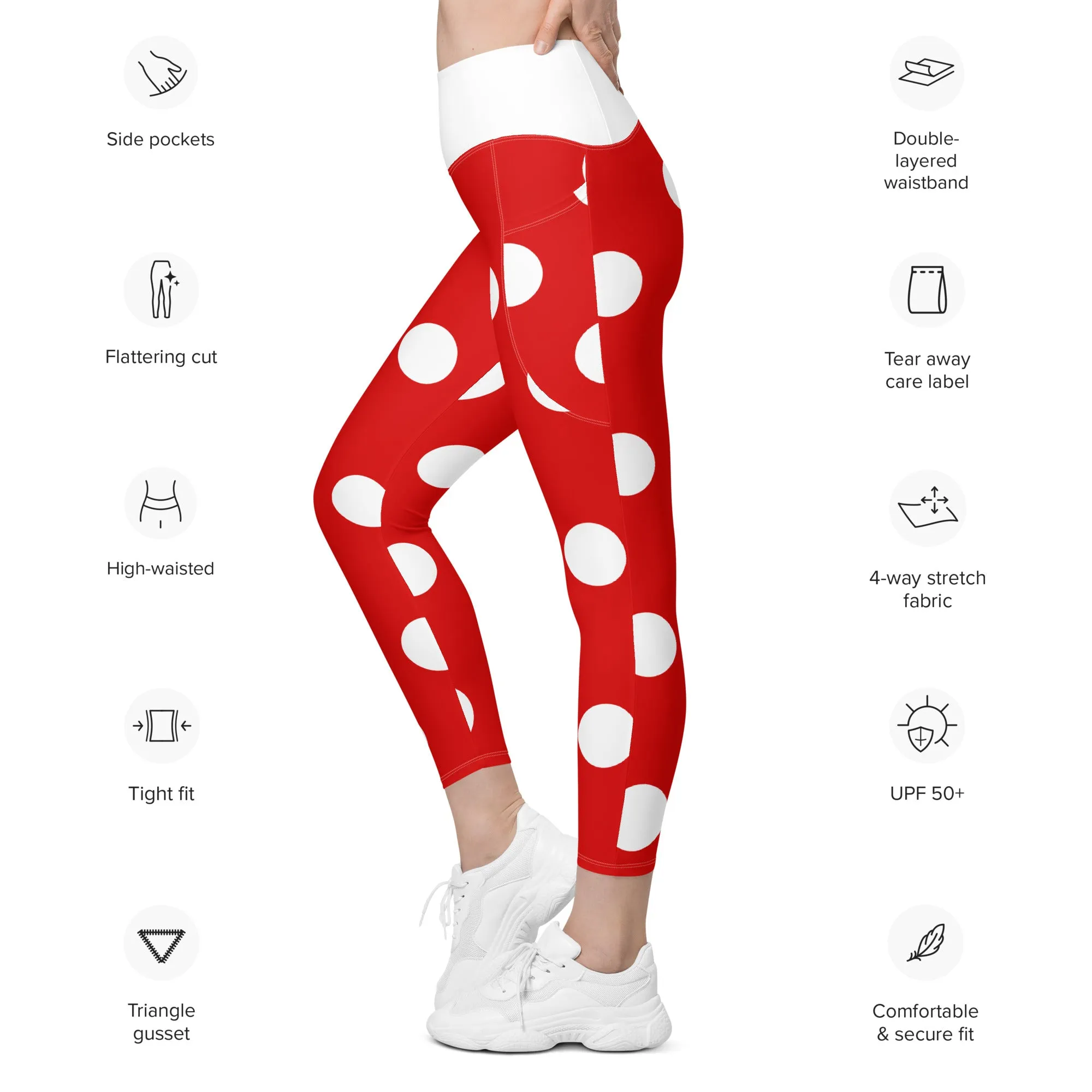 The Lady Mouse Leggings with pockets