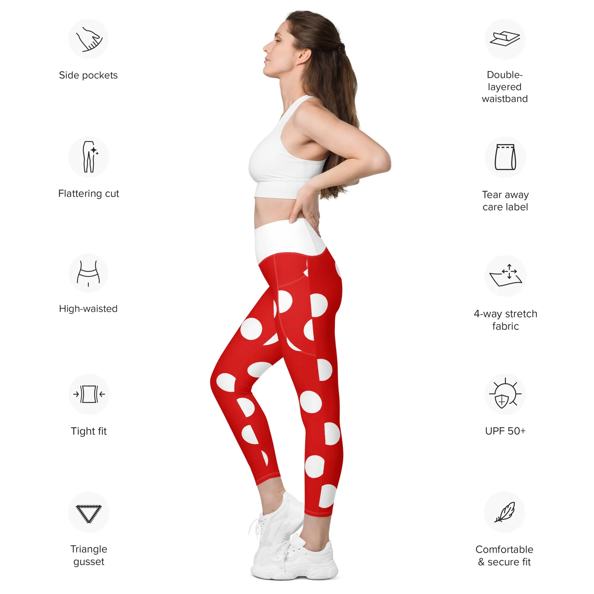 The Lady Mouse Leggings with pockets