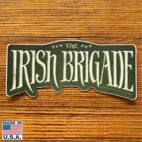 The "Irish Brigade" Sticker