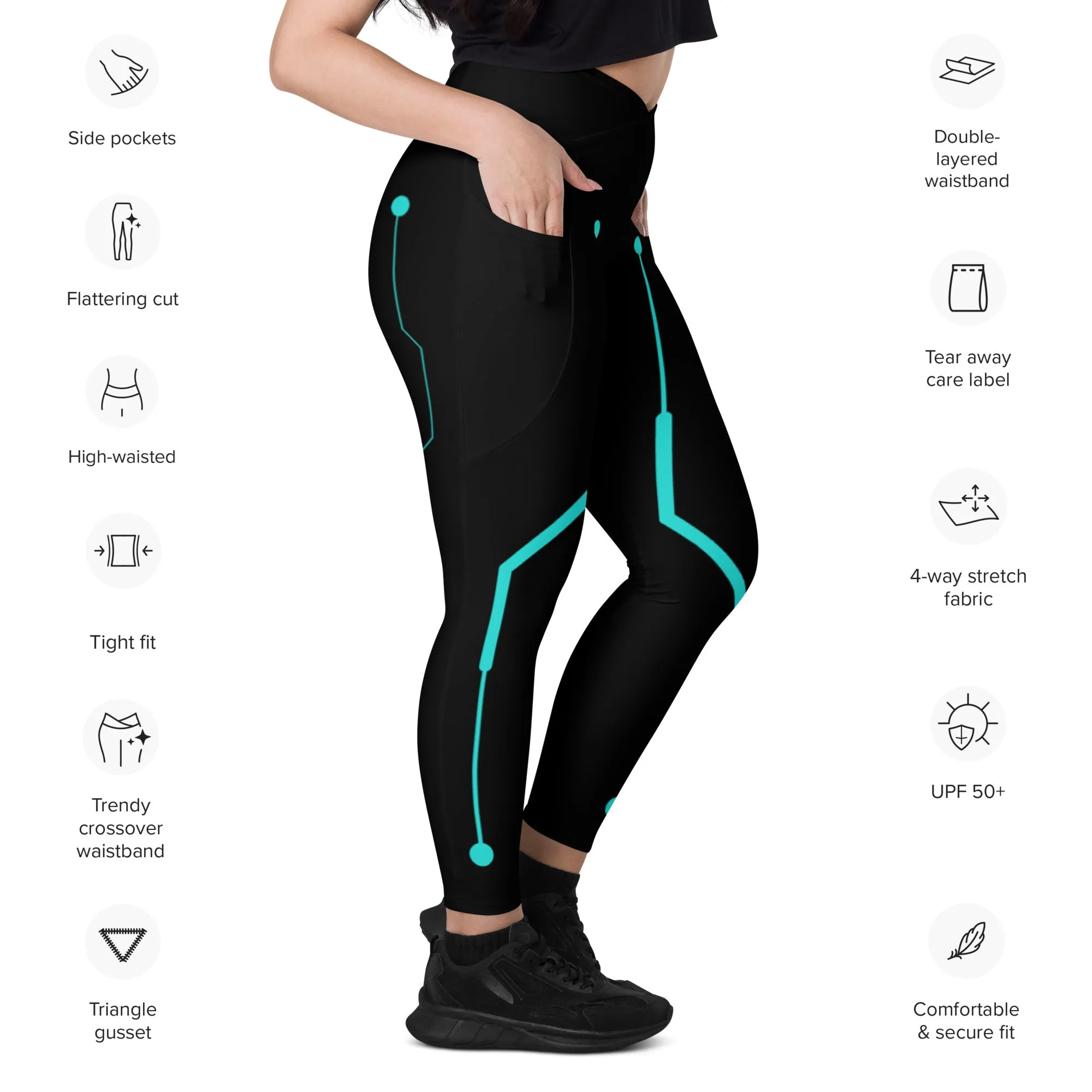 The User Crossover leggings with pockets