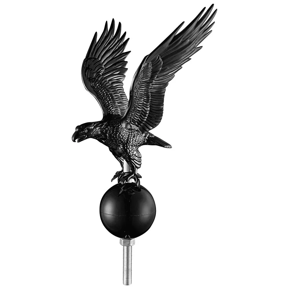 TheLAShop Deluxe Flagpole Eagle Ball Toppers Ornament