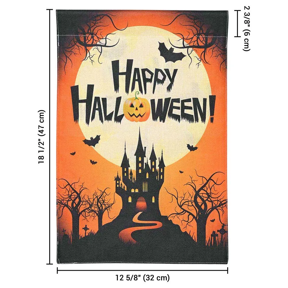 TheLAShop Halloween Flag Garden Yard Decorative Flag 12x18"