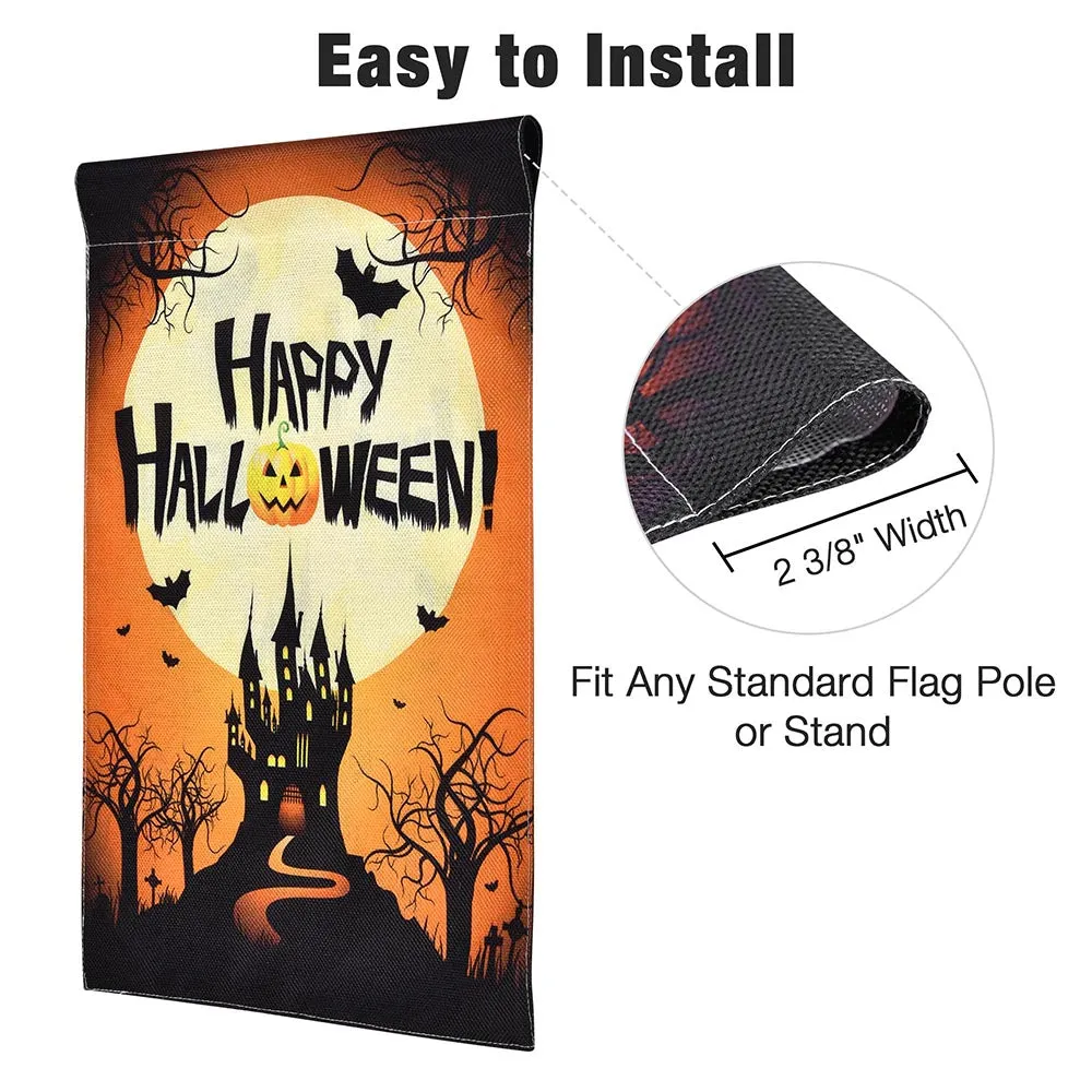 TheLAShop Halloween Flag Garden Yard Decorative Flag 12x18"