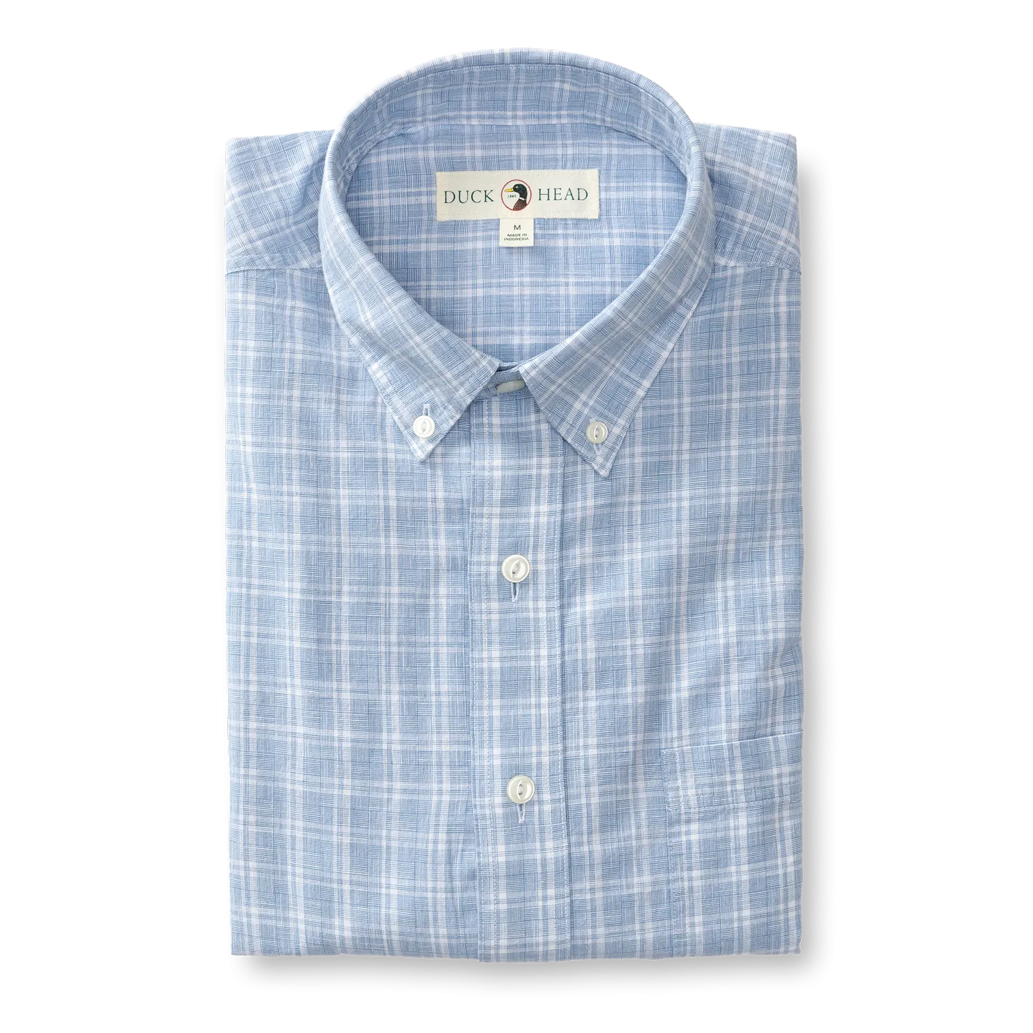 Thornton Plaid Cotton Slub Sport Shirt