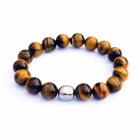 Tiger Eye Crystal Bracelet | Hematite