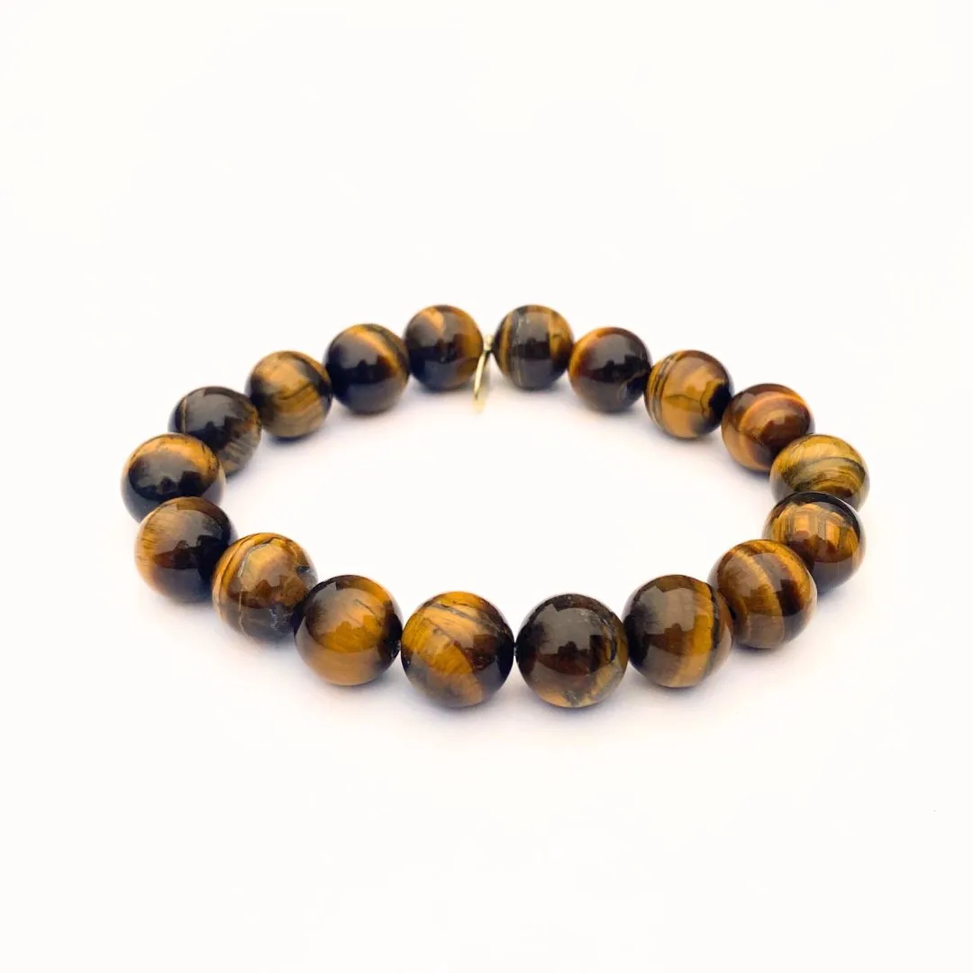 Tiger Eye Crystal Bracelet | Polished