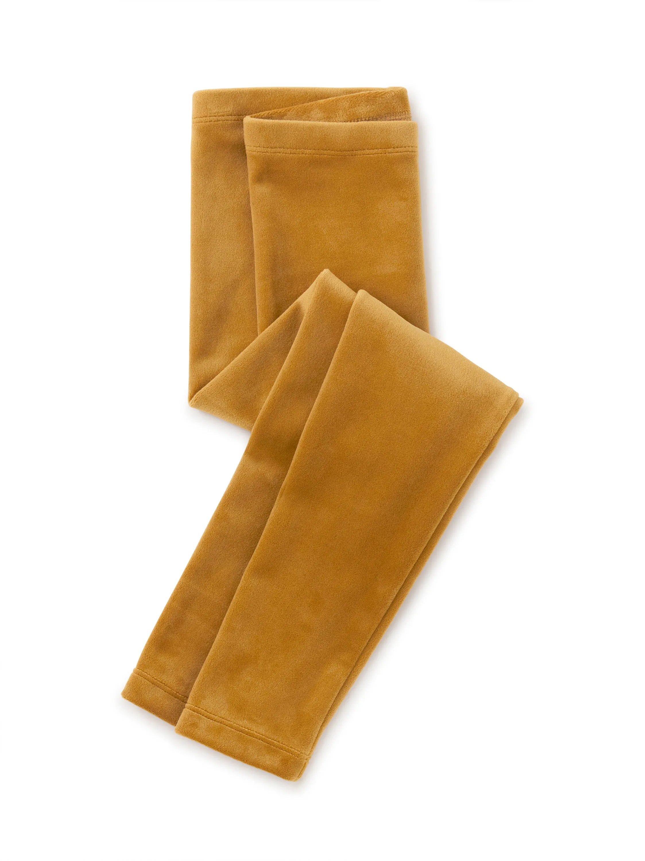 Toddler Velour Leggings - Chestnut