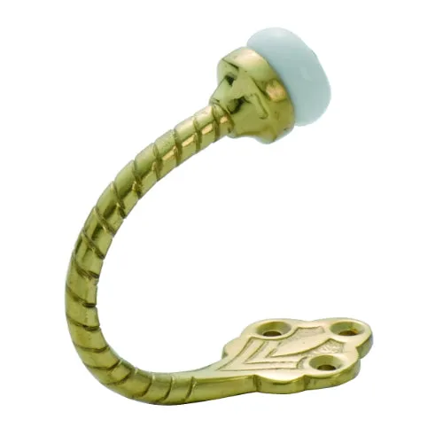 Tradco Porcelain Tip Rope Robe Hook