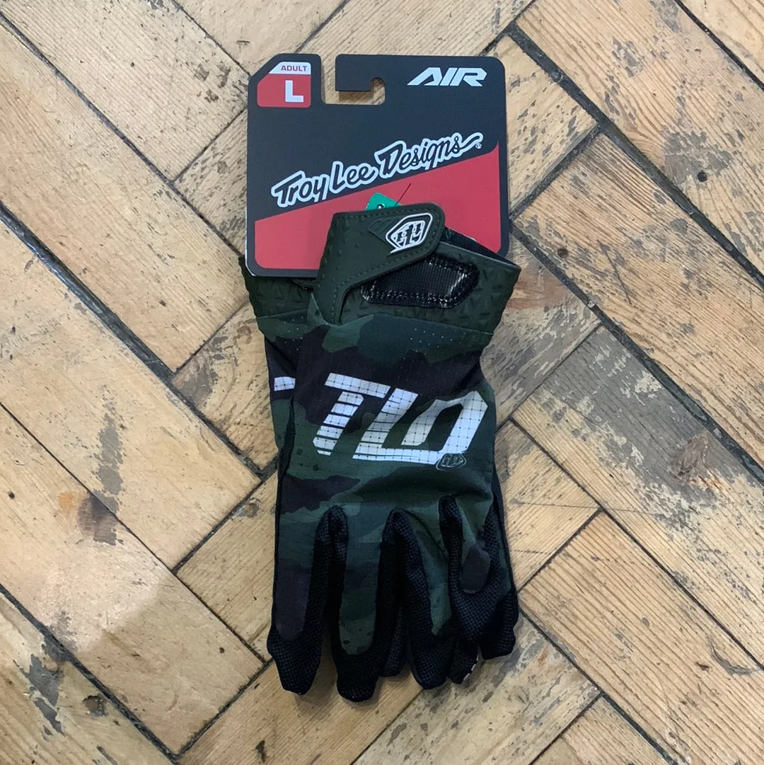 Troy Lee Designs Air Glove Camo Green