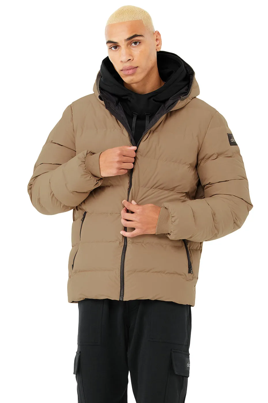 Vail Puffer Jacket - Gravel/Anthracite