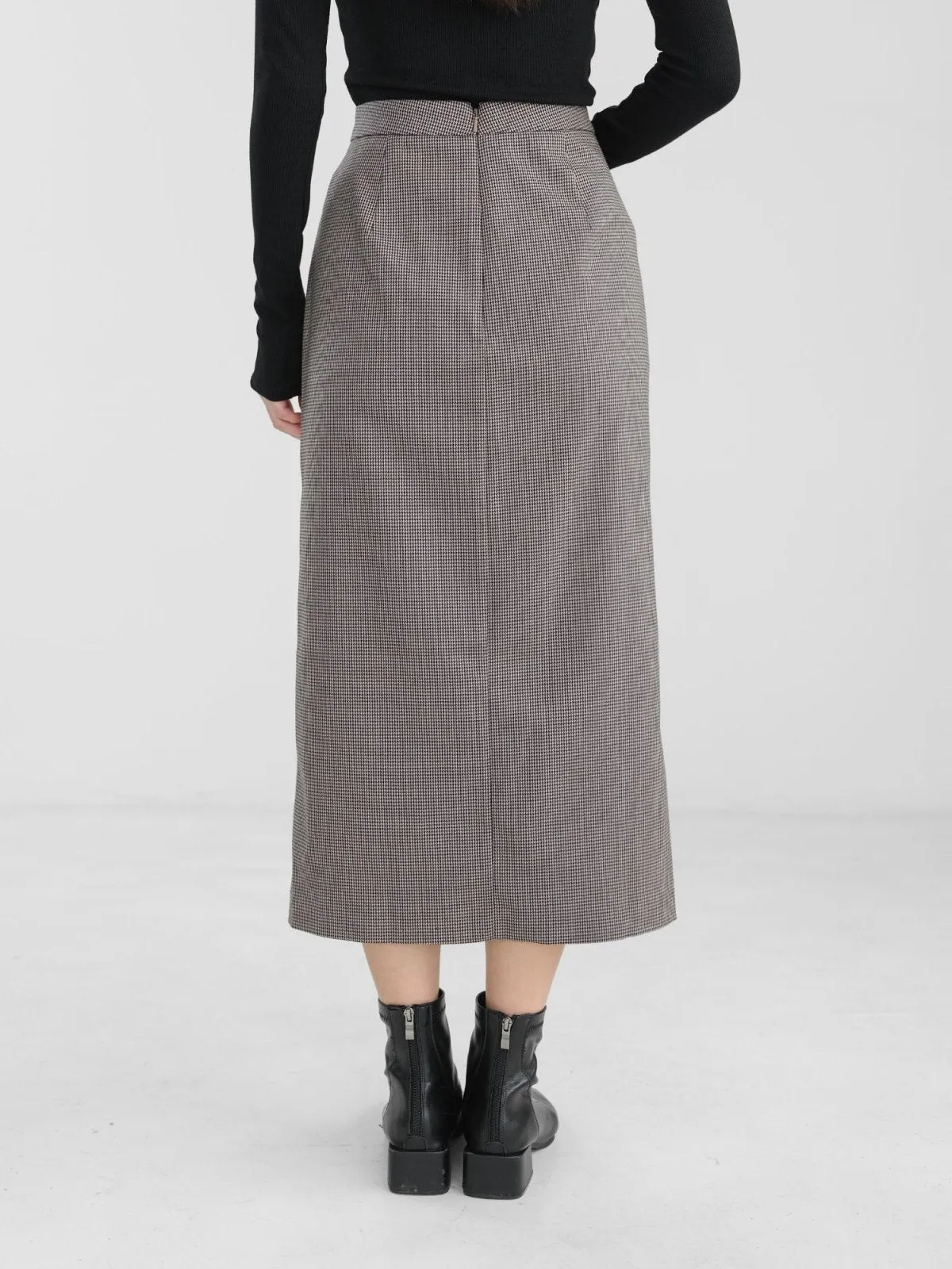 Valkyrie Buttoned Midi Skirt