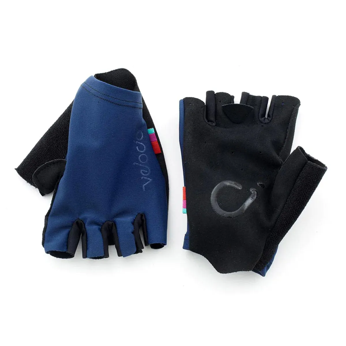 VELOCIO SIGNATURE SUMMER FINGERLESS RACE NAVY GLOVES ACCESSORY