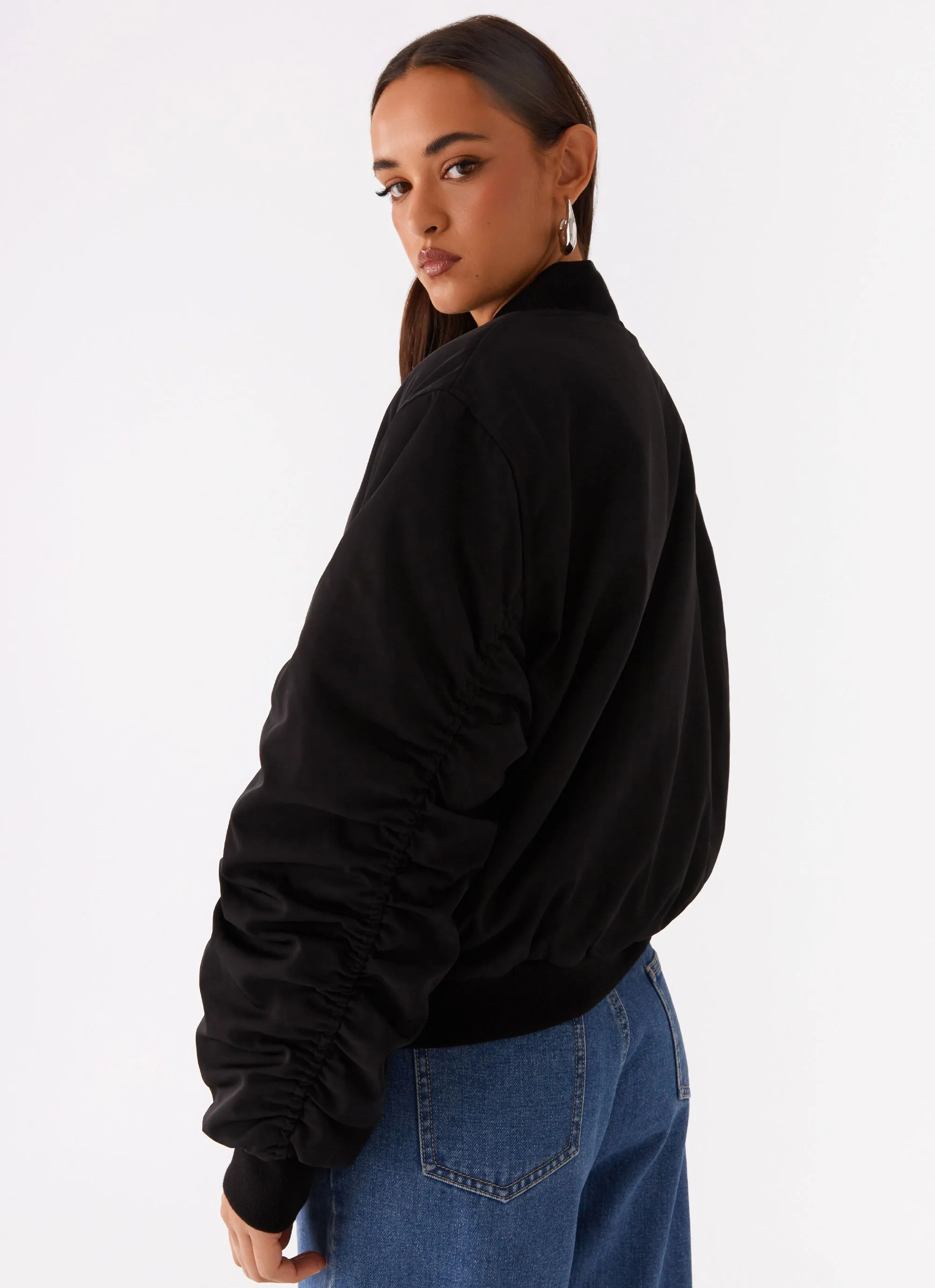 Webster Bomber Jacket - Black