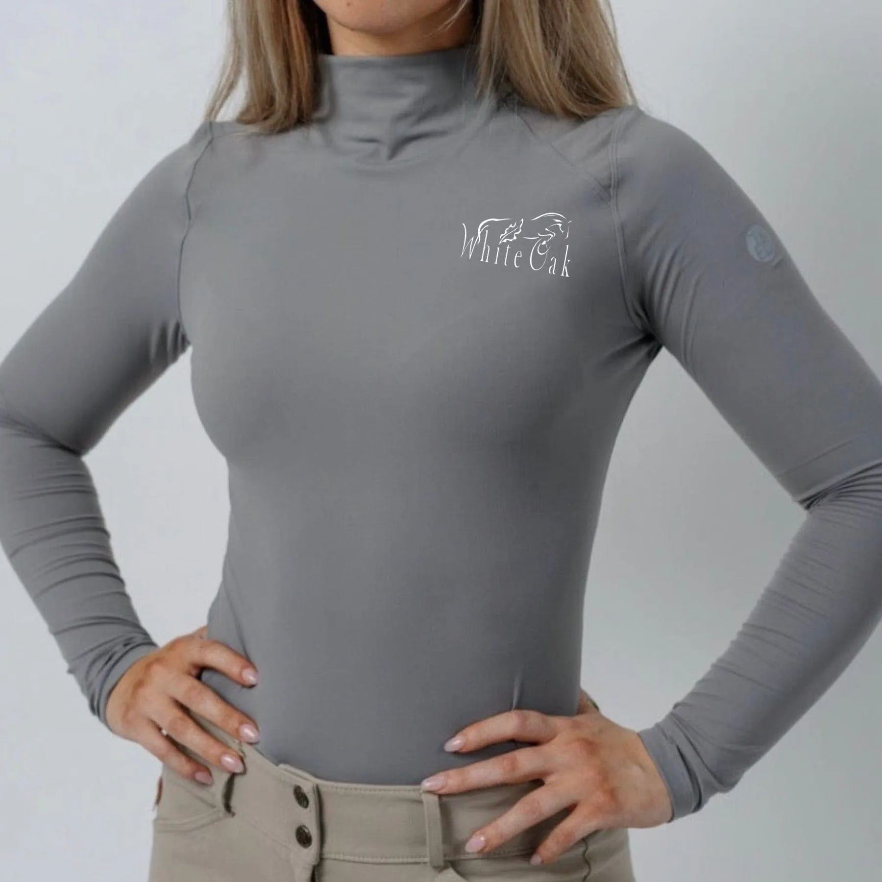 White Oak Equestrian- TKEQ Mock Turtleneck