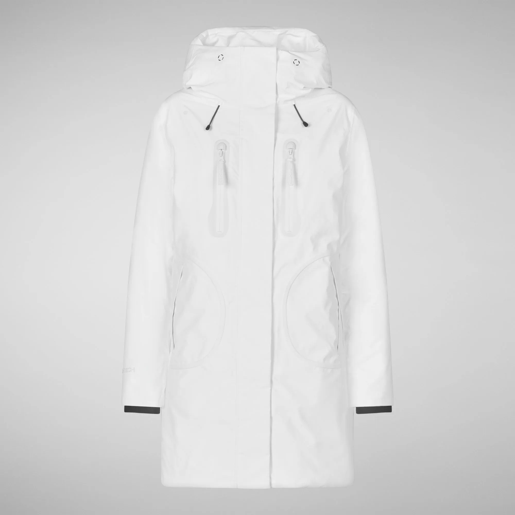 Women's parka Niko in white