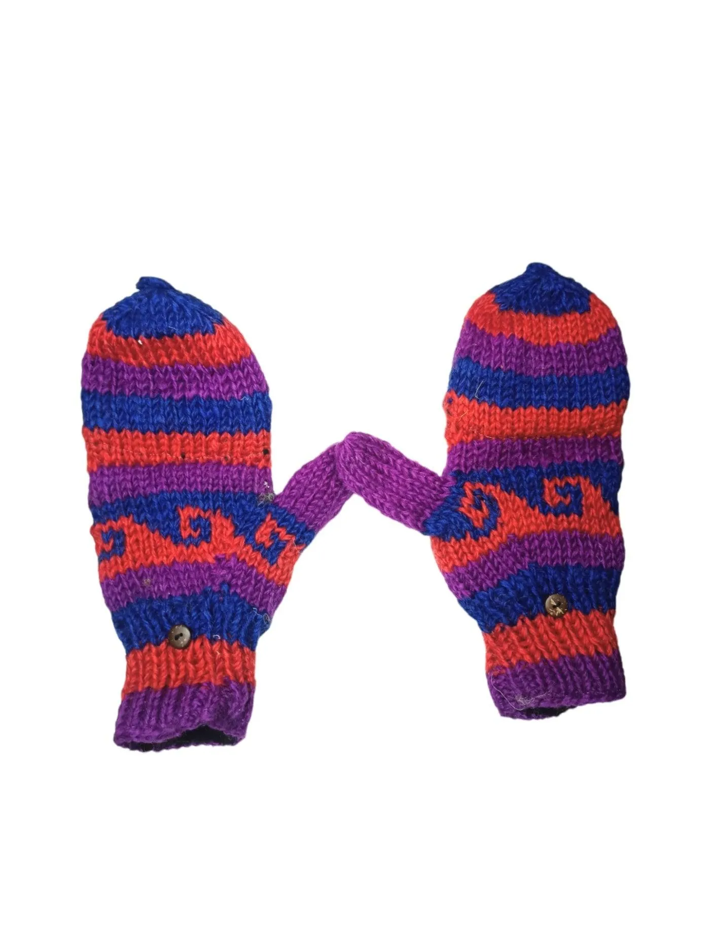 Woollen Fingerless Gloves | Mittens | Hand Kitted Gloves