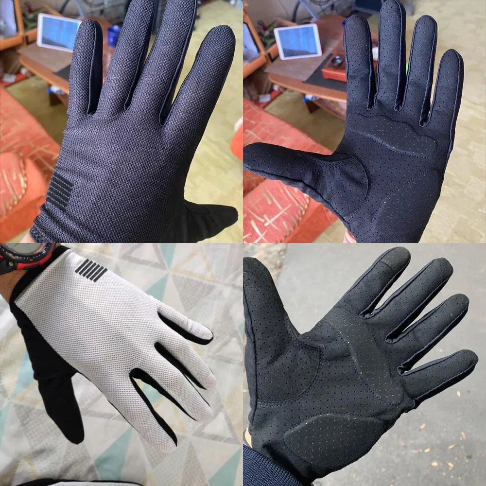 YKYW MTB Road Cycling Touch Screen Full Finger Gel Gloves Mesh Fabric Quick-drying Elastic Breathable XRD Technology Shockproof 5 Colors